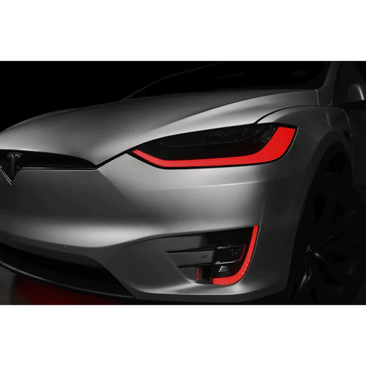 Tesla Model X DRL Boards (Multicolor Flow) 2016-2021