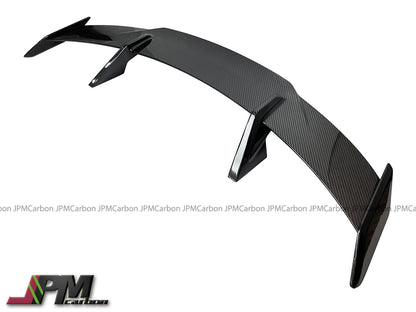 MP Style Carbon Fiber Trunk Spoiler Fits For Most Cars with Flat Trunk