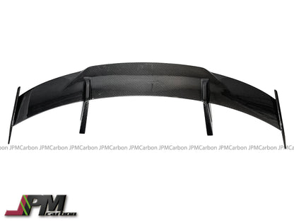 MP Style Carbon Fiber Trunk Spoiler Fits For Most Cars with Flat Trunk