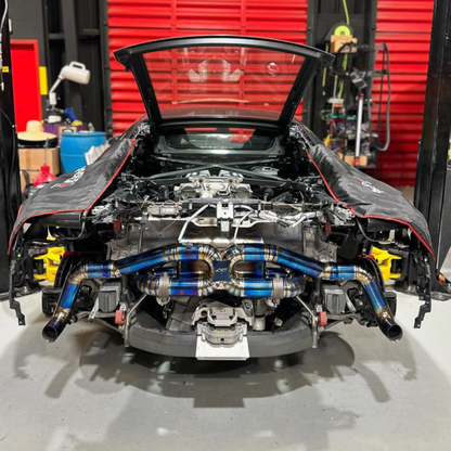 2017 - 2023 Audi R8 Titanium AFD F1 Exhaust System
