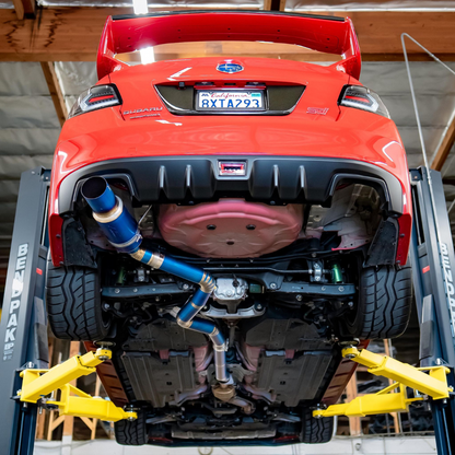 2015- 2021 Subaru WRX/STI AFD  F1 Titanium Single Exit Catback Exhaust