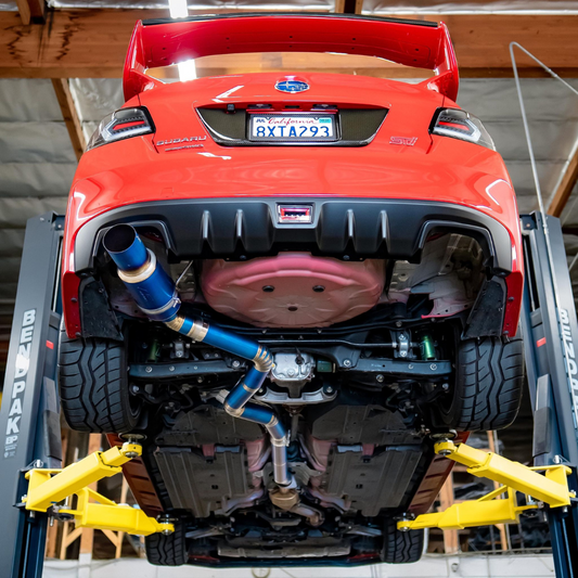 2015- 2021 Subaru WRX/STI AFD  F1 Titanium Single Exit Catback Exhaust