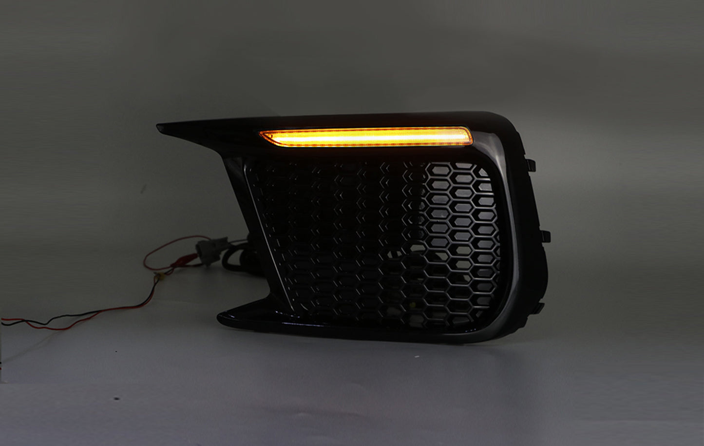 JDMuscle [18-21 WRX/STI] JDM Style Sequential Turn+Drl Bezel w/o Fog Light