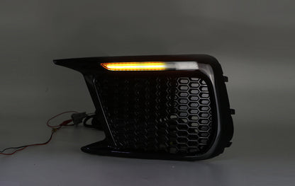 JDMuscle [18-21 WRX/STI] JDM Style Sequential Turn+Drl Bezel w/o Fog Light