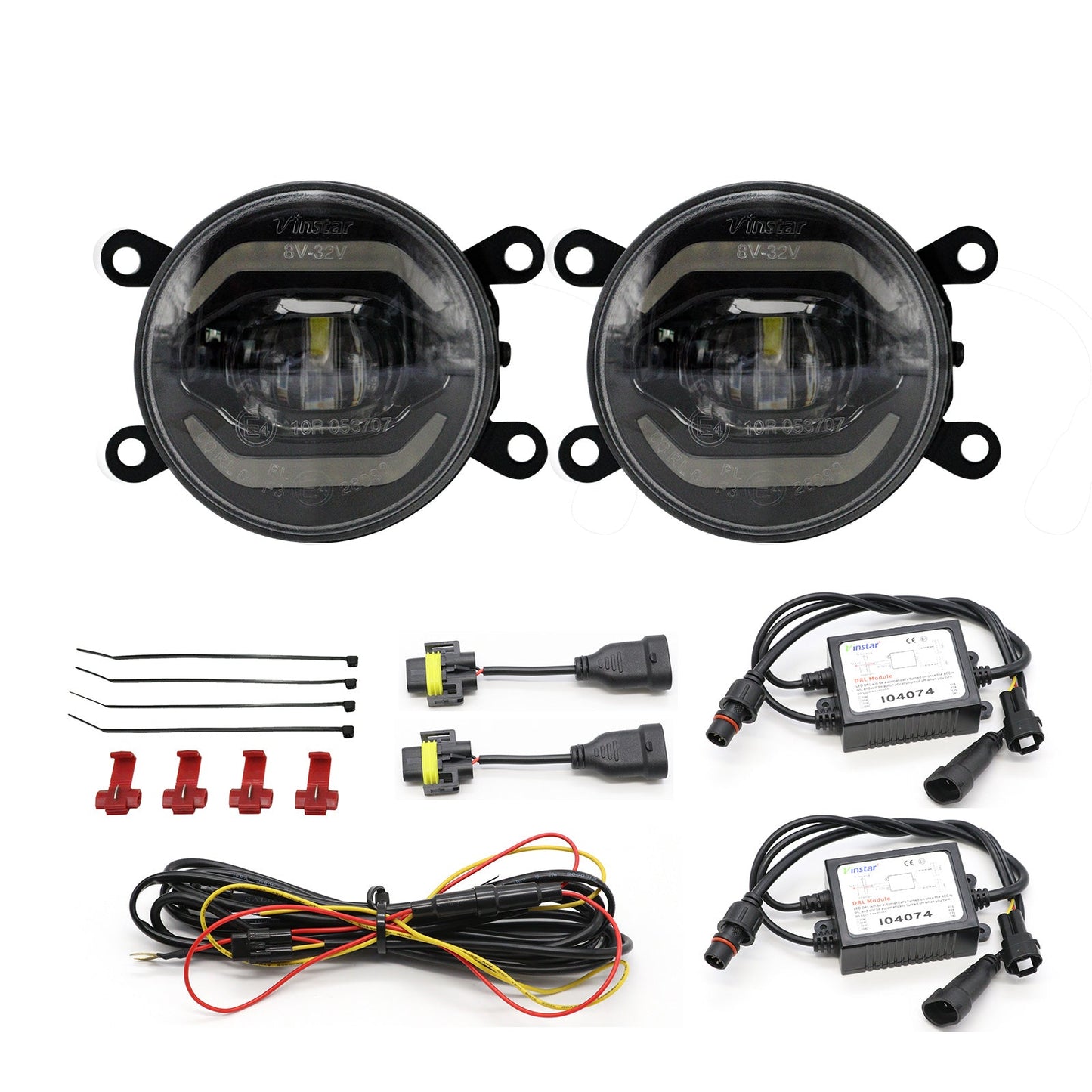 JDMuscle LED / Halo V2 DRL Fog Light Housings 15-21 WRX or STI / 13+ BRZ or FT86 / 14+ Forester