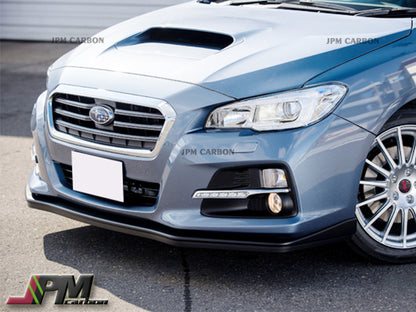 STI Style Carbon Fiber Front Lip Fits For 2014-2020 Subaru Levorg VM4 VMG (Japan Version) Only