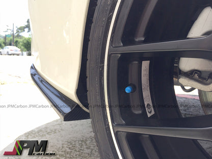 DP Style Carbon Fiber Rear Splitter Lips for FOR 2013-2018 Mercedes-Benz W117 CLA-Class with AMG Sport Package.