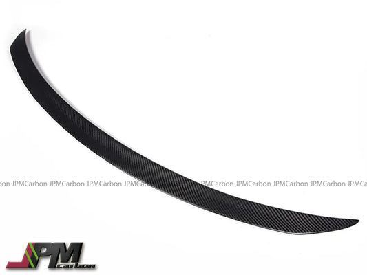 V Style Carbon Fiber Trunk Spoiler Fits For 2020-2024 Mercedes-Benz W118 CLA-Class Sedan Only