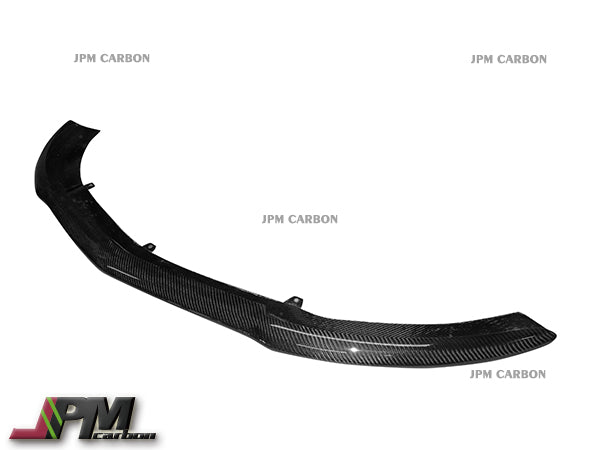 R Style Carbon Fiber Front Bumper Add-on Lip Fits For 2013-2015 Mercedes-Benz W176 Pre-facelift A-Class with AMG Sport Package Only