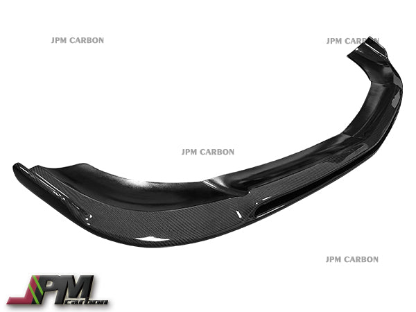 B Style Carbon Fiber Front Bumper Add-on Lip Fits For 2008-2011 Mercedes-Benz W204 Pre-facelift C-Class with AMG Sport Package Only