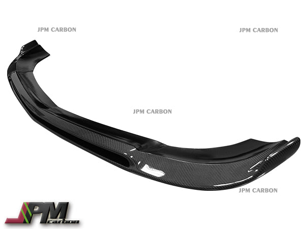 B Style Carbon Fiber Front Bumper Add-on Lip Fits For 2008-2011 Mercedes-Benz W204 Pre-facelift C-Class with AMG Sport Package Only