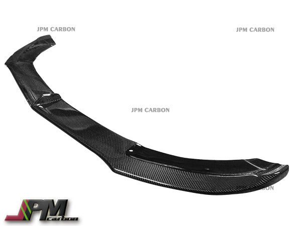 DP Style Carbon Fiber Front Bumper Add-on Cover Lip Fits For 2015-2018 Mercedes-Benz W205 Pre-facelift C-Class with AMG Sport Package Only