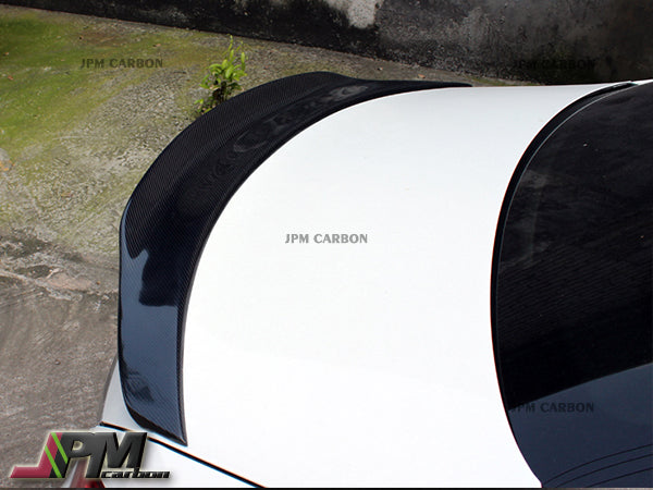 PSM Style Carbon Fiber Trunk Spoiler Fits For 2015-2021 Mercedes-Benz W205 C-Class Sedan Only