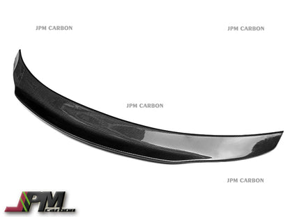PSM Style Carbon Fiber Trunk Spoiler Fits For 2015-2021 Mercedes-Benz W205 C-Class Sedan Only