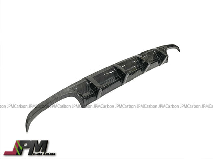 DP Style Carbon Fiber Add-on Rear Diffuser Fits For 2003-2006 Mercedes-Benz W211 E55 AMG Only