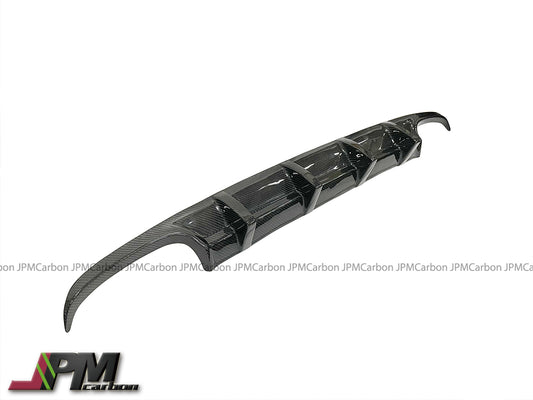 DP Style Carbon Fiber Add-on Rear Diffuser Fits For 2003-2006 Mercedes-Benz W211 E55 AMG Only