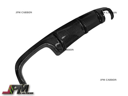 CS2 Style Carbon Fiber Front Bumper Lip + Diffuser + Rear Splitter Lip Fits For 2006-2009 Mercedes-Benz W211 E63 AMG Only