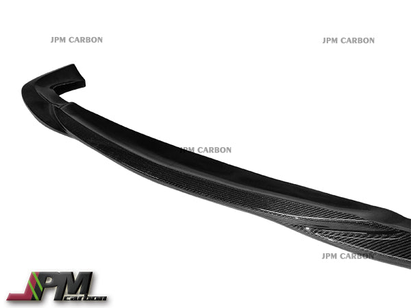 GH Style Carbon Fiber Front Bumper Add-on Lip Fits For 2003-2005 Mercedes-Benz W211 E55 AMG Only