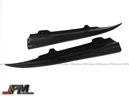 [JPMCarbon] Mercedes-Benz W211 E-Calss 2003-2009 Carbon Fiber Rear Add-on Splitter Lips For AMG Sport Package & E63AMG Only