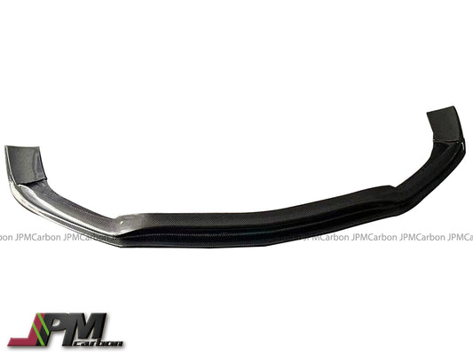 DP2 Style Carbon Fiber Front Bumper Add-on Lip Fits For 2014-2016 Mercedes-Benz W212 Facelift E-Class Sedan with AMG Sport Package Only