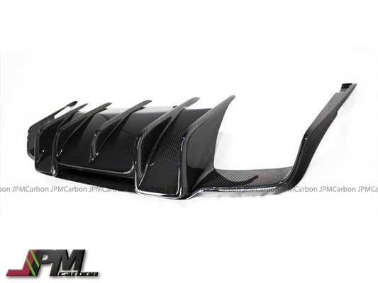 RT Style Carbon Fiber Rear Diffuser Fits For 2010-2013 Mercedes-Benz W212 with AMG Sport Package & E63AMG Only