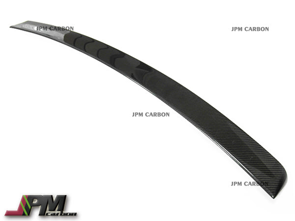 OEM Style Carbon Fiber Roof Spoiler Fits For 2010-2016 Mercedes-Benz W212 E-Class Sedan Only