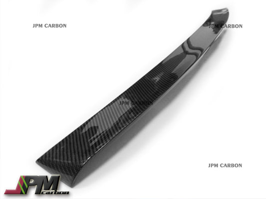 OEM Style Carbon Fiber Roof Spoiler Fits For 2010-2016 Mercedes-Benz W212 E-Class Sedan Only