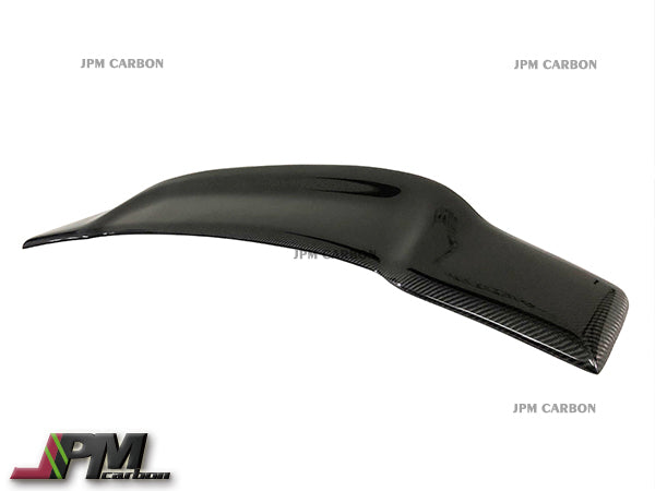 R Style Carbon Fiber Trunk Spoiler Fits For 2010-2016 Mercedes-Benz W212 E-Class Sedan