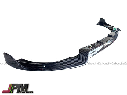 B Style Carbon Fiber Front Bumper Add-on Lip Fits For 2017-2020 Mercedes-Benz W213 Pre-Facelift E-Class Sedan with AMG Sport Package Only