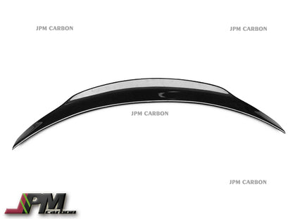 PSM Style Carbon Fiber Trunk Spoiler Fits For 2016-2022 Mercedes-Benz C238 W238 E-Class Coupe