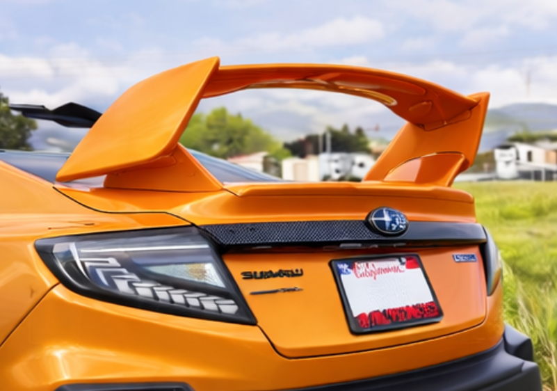 OLM S Style Paint Matched Spoiler 5pc - 2022-2026 WRX