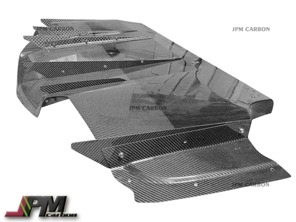 VR Style Carbon Fiber Rear Diffuser Fits For 2015-2021 Subaru WRX / STI Only