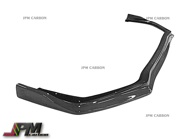 CS Style Carbon Fiber Front Bumper Add-on Lip Fits For 2015-2017 Subaru WRX / STI Only