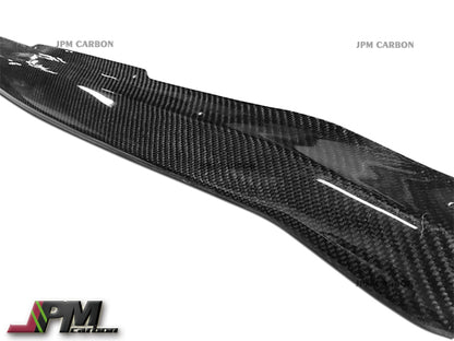 HT Style Carbon Fiber Front Bumper Add-on Lip Fits For 2015-2017 Subaru WRX / STI Only
