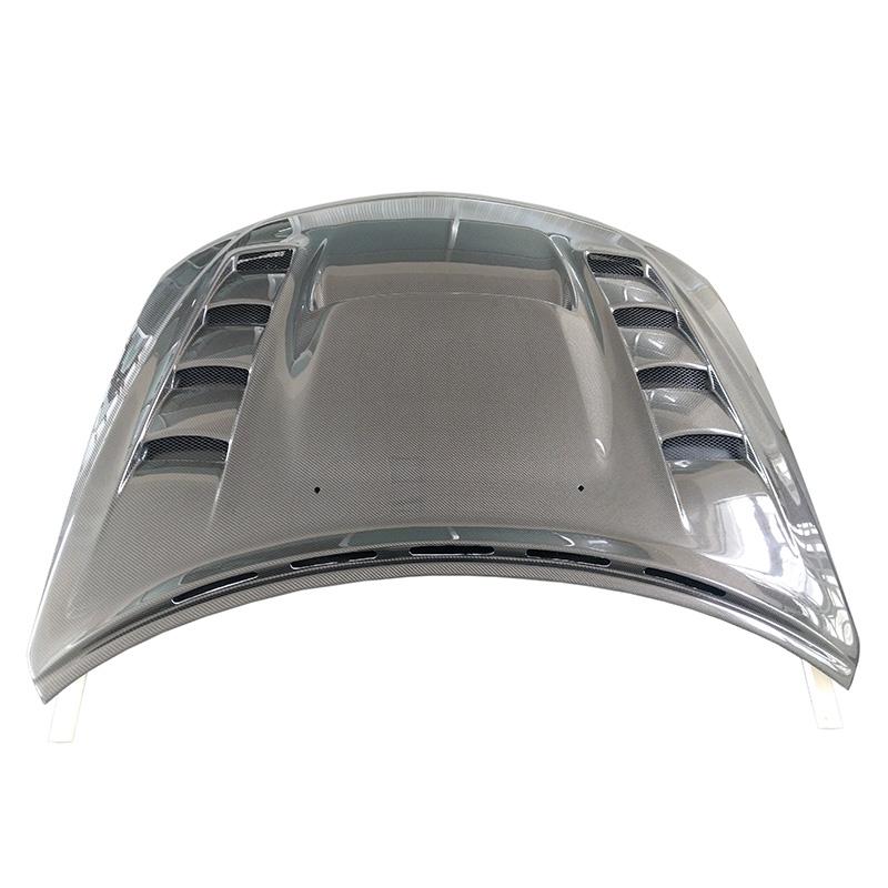 JDMuscle [08-14 WRX/STI] Carbon Fiber Hood V3 w/ Heat Extract