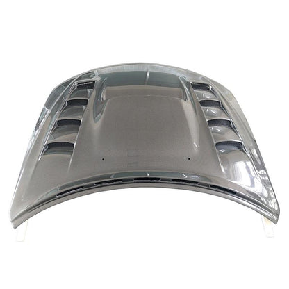 JDMuscle [08-14 WRX/STI] Carbon Fiber Hood V3 w/ Heat Extract