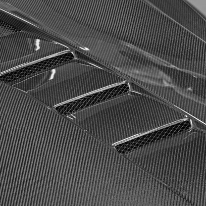 JDMuscle Tanso Carbon Fiber Hood VS Style  - 2020+ Toyota Supra GR A90/A91