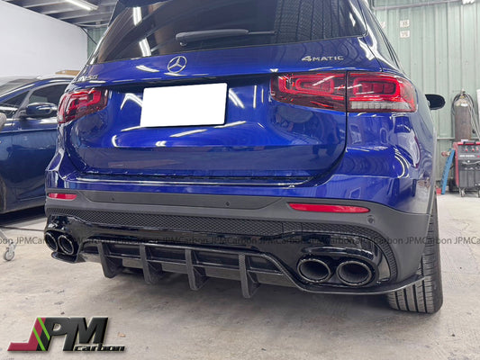 FD Style Carbon Fiber Bottom Rear Diffuser (3pcs) Fits For 2020-2024 Mercedes-Benz X247 GLB-Class Sedan with AMG Sport Package Only