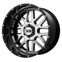 XD201 20X10 5X5.0 CHR G-BLK/MILL -18MM