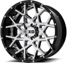 XD203 22X12 5X5.5 CHR G-BLK/MILL -44MM