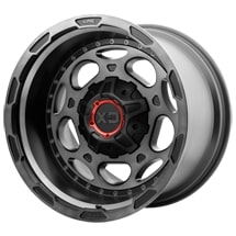 ~(42 lbs. 23X23X12)~ XD837 20X9 6X135/5.5 S-BLK GTCC 0MM