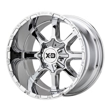 ~(48 lbs. 25X25X13)~ XD838 22X10 5X5.0/5.5 CHROME 12MM