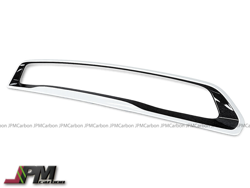 [JPMCarbon] OE Style Carbon Fiber Front Bumper Lower Grille Fits For 2023-2026 Toyota PRIUS PHEV XW60