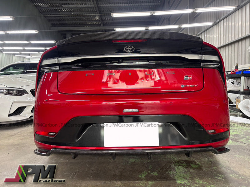 Carbon Fiber Trunk Spoiler for 2023–2026 Toyota Prius PHEV XW60