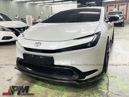 [JPMCarbon] OE Style Carbon Fiber Front Bumper Lower Grille Fits For 2023-2026 Toyota PRIUS PHEV XW60