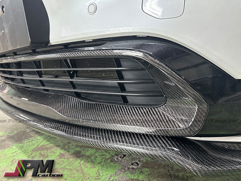 [JPMCarbon] OE Style Carbon Fiber Front Bumper Lower Grille Fits For 2023-2026 Toyota PRIUS PHEV XW60