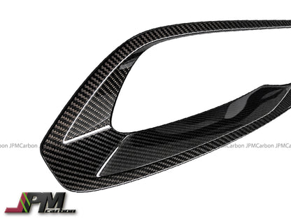[JPMCarbon] OE Style Carbon Fiber Front Bumper Lower Grille Fits For 2023-2026 Toyota PRIUS PHEV XW60