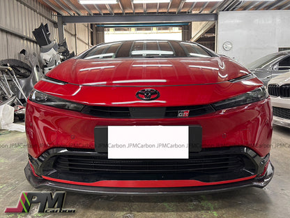 [JPMCarbon] SB Style Carbon Fiber Front Add-on Lip Fits For 2023-2026 Toyota PRIUS PHEV XW60