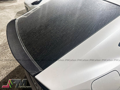 AG Style Carbon Fiber Trunk Spoiler Fits For 2023-2025 Toyota PRIUS PHEV XW60