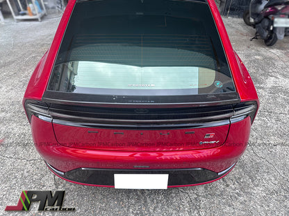 AG Style Carbon Fiber Trunk Spoiler Fits For 2023-2025 Toyota PRIUS PHEV XW60